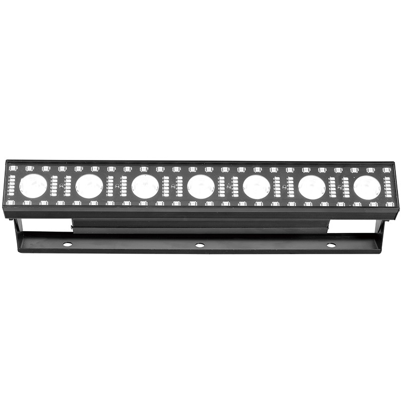 7 × 3W উষ্ণ সাদা CREE+63pcs 0.2W শীতল অ্যালুমিনিয়াম খাদ কেসিং LED স্টেজ শহর আলো বিবাহের ইভেন্টের জন্য স্টেজ আলো