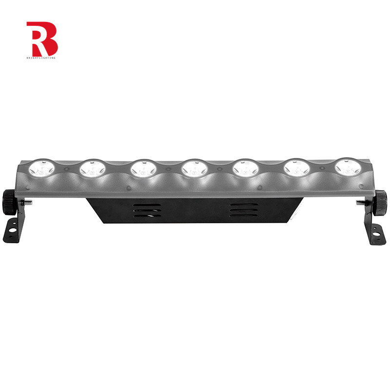 90V 50Hz 7 X 3W কনসার্ট ধোঁয়া মেশিন RGB 3in1 LED স্টেজ আলো পার্টির জন্য সিটি লাইট