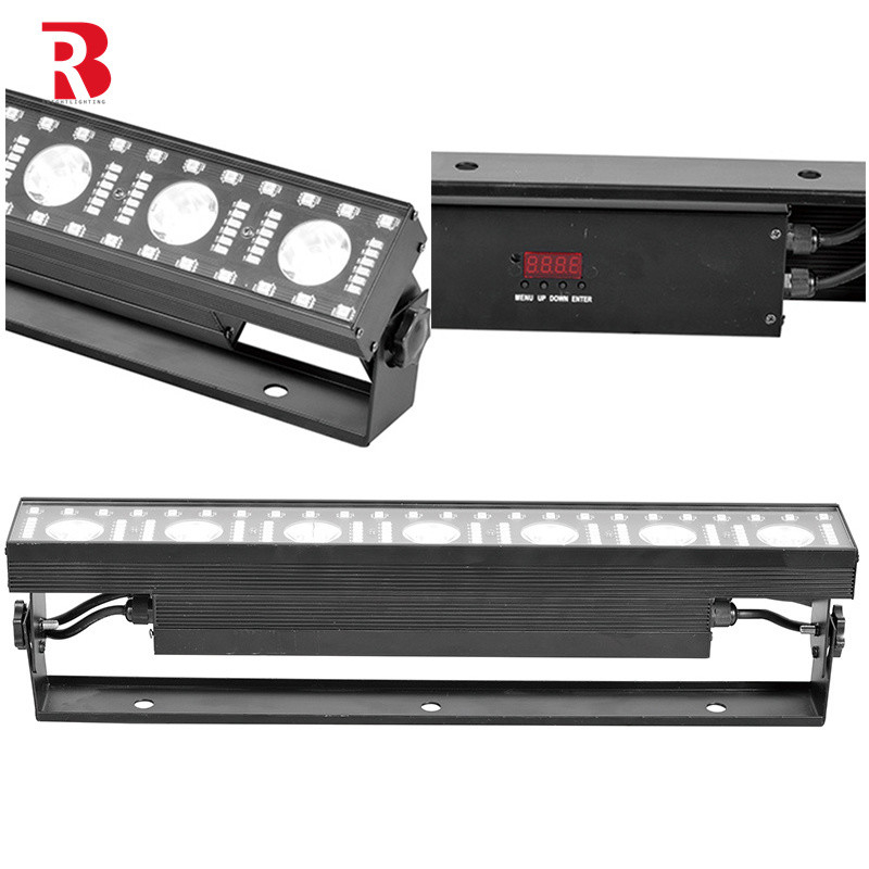 7*3W RGB 3in1 LED পিক্সেল বার উষ্ণ সাদা CREE+63*PCS 0.2W LED সিটি লাইট ফর পার্টি