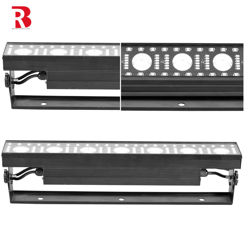 7*3W RGB 3in1 LED পিক্সেল বার উষ্ণ সাদা CREE+63*PCS 0.2W LED সিটি লাইট ফর পার্টি