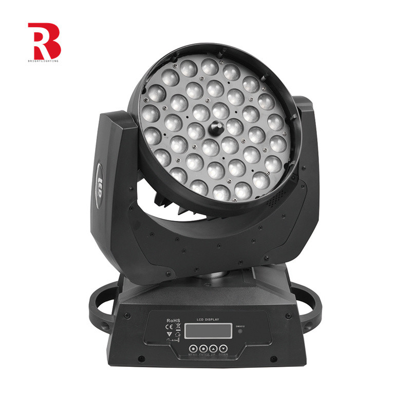 আইপি 20 এলইডি মুভিং হেড বিম 10w * 36 আরজিবিডাব্লু বিয়ের ইভেন্টের জন্য মঞ্চ আলো