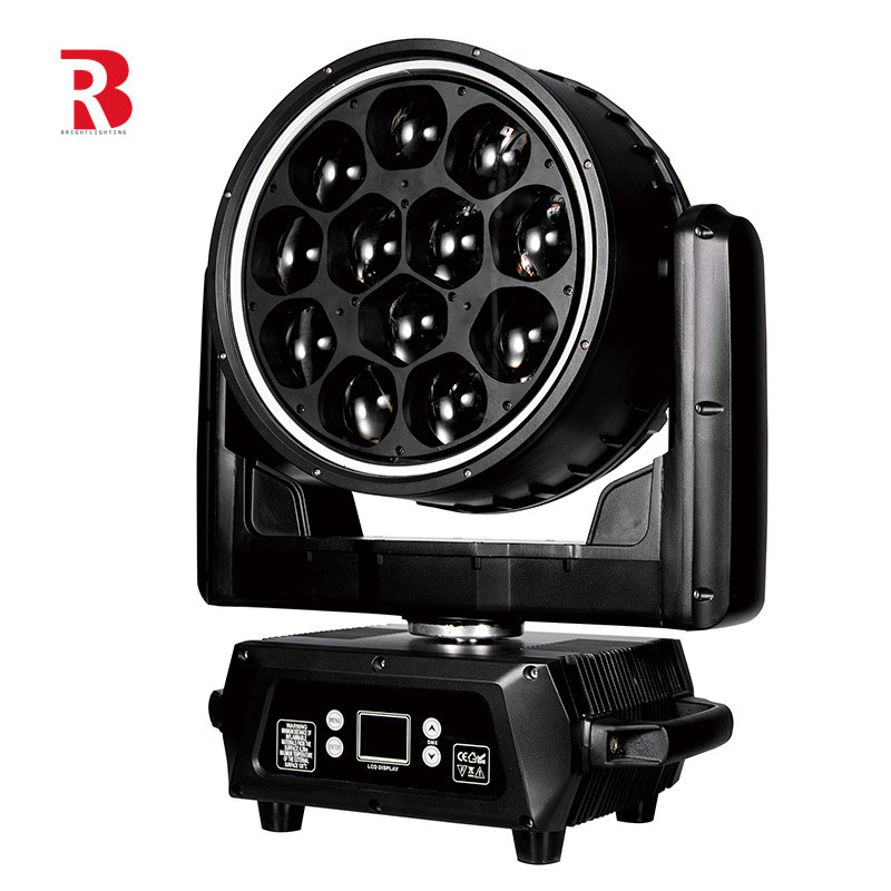 LED স্পট মুভিং হেড 12pcs 40W RGBW LED Beeye স্টেজ লাইট সরঞ্জাম পেশাদার