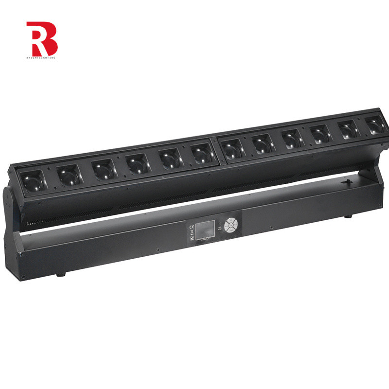 12pcs 40W RGBW 4 ইন 1 LED মুভিং হেড বিম স্পট লাইট নাইট ক্লাবের জন্য