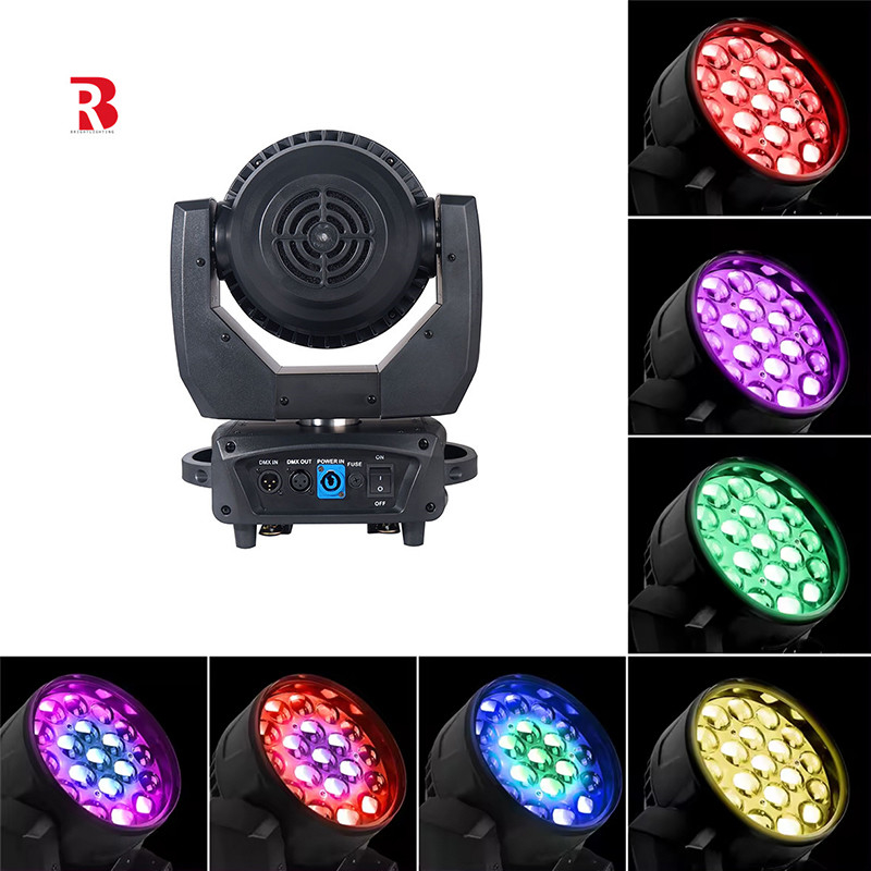 30pcs 0.18W RGB 3 ইন 1 LED Moving Head Rotating Gobo টিভি এবং চলচ্চিত্র প্রযোজনার জন্য