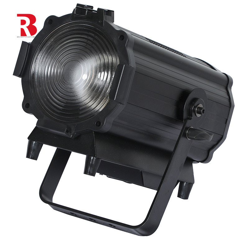 150W ম্যানুয়াল জুম সিডাব্লু + ডাব্লুডাব্লু এলইডি স্টেজ লাইট পার্টির জন্য জুম সহ ফ্রেসনেল স্পট লাইট