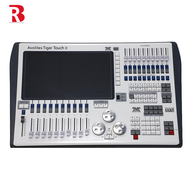 শীর্ষ মানের পেশাদার পর্যায় DMX512 আলো নিয়ন্ত্রক সিস্টেম টাইগার টাচ II