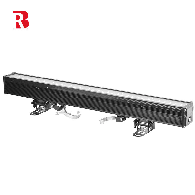 এলইডি স্টেজ ডিজে সরঞ্জাম শহর 18 × 12W RGBWAUV 6in1 আইপি 65 পয়েন্ট নিয়ন্ত্রণ ওয়াশ লাইট