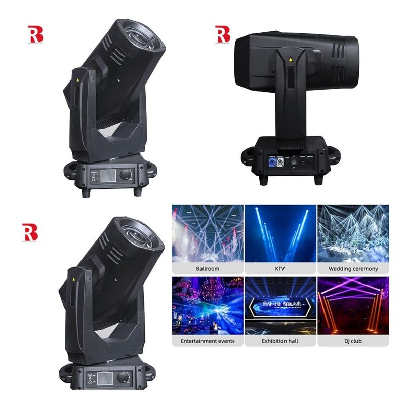 400W মুভিং হেড লাইট রঙ মিশ্রণ এবং ফ্রেমিং যে কোনও স্টেজ উত্পাদনের জন্য শাটার