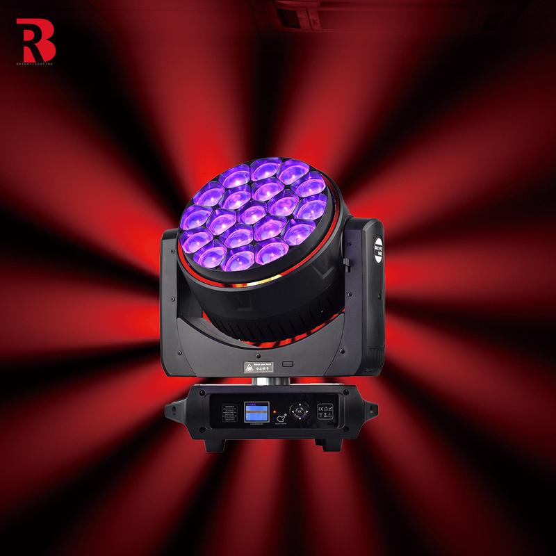 ইভেন্টের জন্য DMX RGBW 4in1 LED মুভিং হেড স্টেজ লাইট