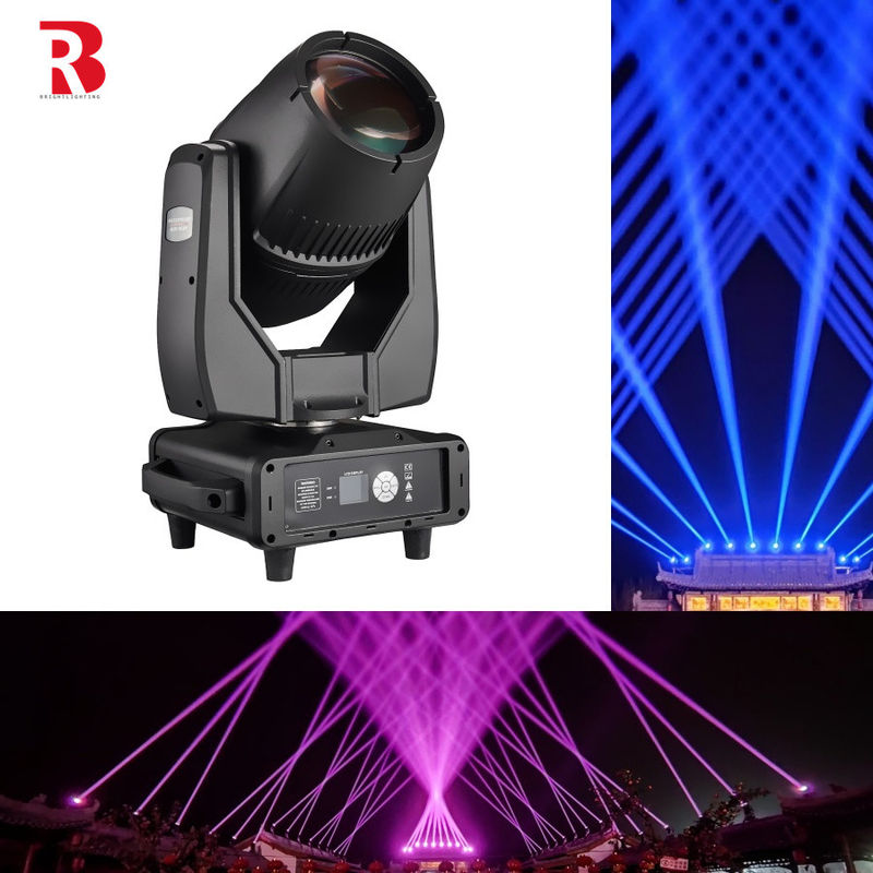 মিনি 380W বিম মুভিং হেড লাইট জলরোধী সিটিও সিএমওয়াই এফেক্ট স্পট বিএসডাব্লু ওয়াশ জুম সহ