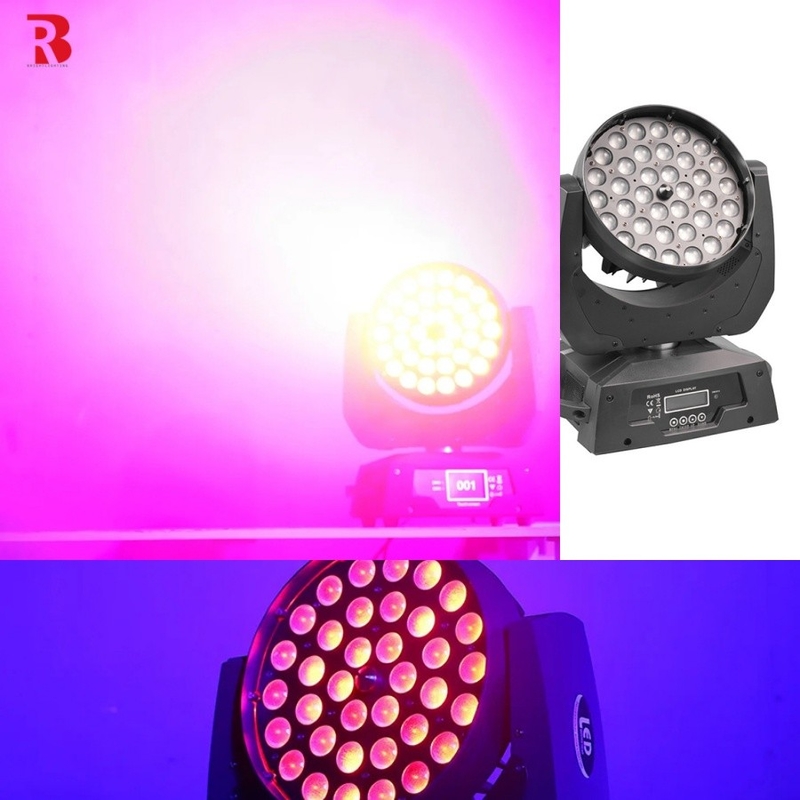 36pcs X 10W RGBW 4-ইন-1 জুম LED মুভিং হেডলাইট দিয়ে অত্যাশ্চর্য প্রদর্শন তৈরি করুন