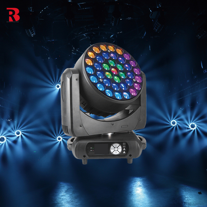LED মুভিং হেড লাইট 48CH উচ্চ উজ্জ্বলতা 37*15W LED RGBW পার্টির জন্য