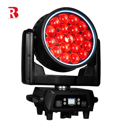 850W 19*40W RGBW 4in1 বিগ বি আই এলইডি কনসার্টের জন্য সরানো মাথা