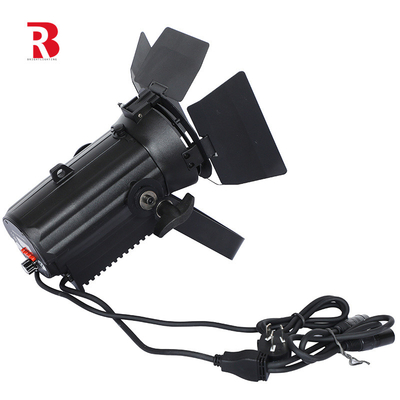 Dmx 60W LED মিনি ফ্রেনেল স্পটলাইট 60W একক WW / CW স্টেজ স্টুডিও আলো