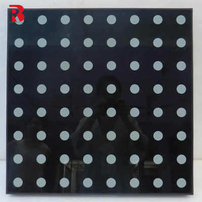 LED স্টেজ 50x50 সেমি বিবাহের পার্টি স্টেজের জন্য ডিজিটাল আলোকিত নাচের মেঝে