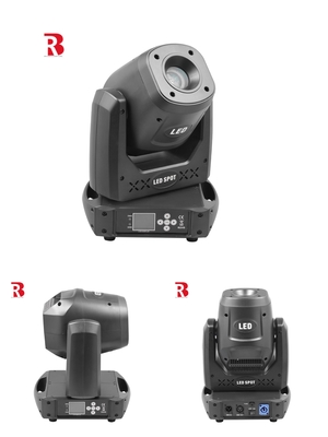 8000K DMX512 মুভিং হেড 100W LED স্পট বিম স্টেজ লাইট থিয়েটার এবং স্টুডিওর জন্য