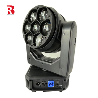 Beeye স্বতন্ত্র LED কন্ট্রোল RGBW চলমান ওয়াশ লাইট স্টেজ চলমান হেড লাইট