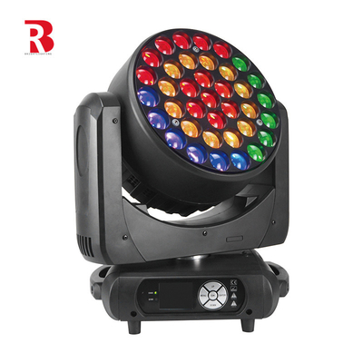 LED মুভিং হেড 37*15W Rgbw 4in1 Robe LED ওয়াশ জুম মুভিং হেড