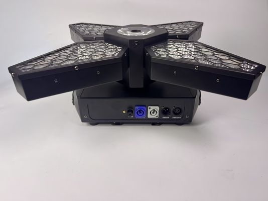 লাইভ শো জন্য 3in1 LED Beam মুভিং হেড লাইট রেট্রো ফ্যান 4 পাতা